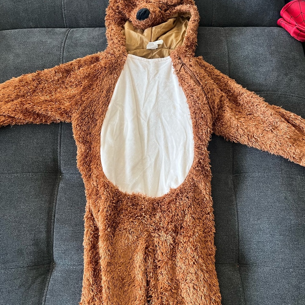 Brown and White Bear Costume (4-5T Same Day Shipping!)